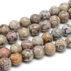 10 perles en Maifanite, 8 mm, pierre medicinale