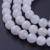10 perles de 6 mm en pierre de lune grade AB