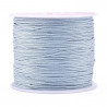 10 mètres de fil Nylon Shamballa 0.8 mm macrame bleu clair