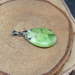 1 pendentif en Jade d'Australie 24.5 x 17 mm