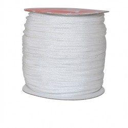 10 mètres de fil Nylon Shamballa 0.8 mm macrame blanc