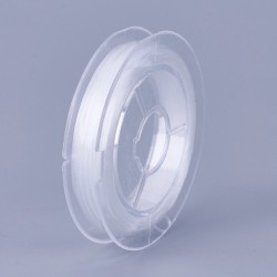 1 bobine de fil élastique en élasthanne 0.8mm