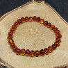 1 bracelet elastique en ambre véritable