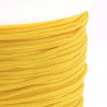 10 mètres de fil Nylon Shamballa 0.8 mm macrame jaune 2