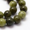 Perles naturelles en jade chinois