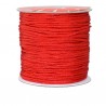 10 mètres de fil Nylon Shamballa 0.8 mm macrame rouge